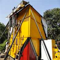 Mobile Hot Cask installed at BRIT,Mumbai